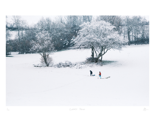 Enfants Neige — A2 — sans cadre
