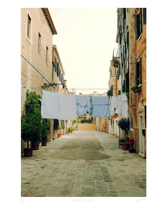 Drapeaux de Venise — A2 — sans cadre