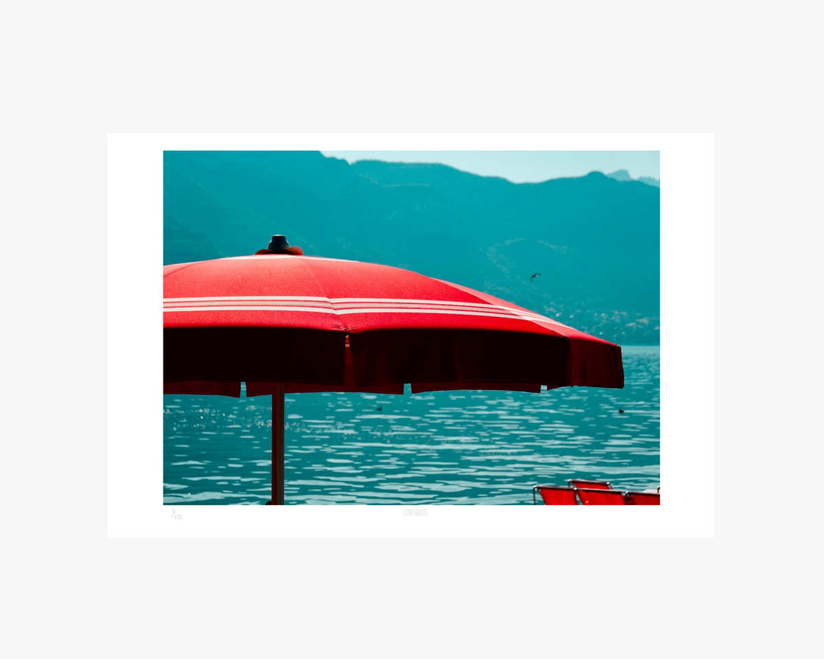 « Contraste » — Amandine · tirage photo d’art A3, sans cadre