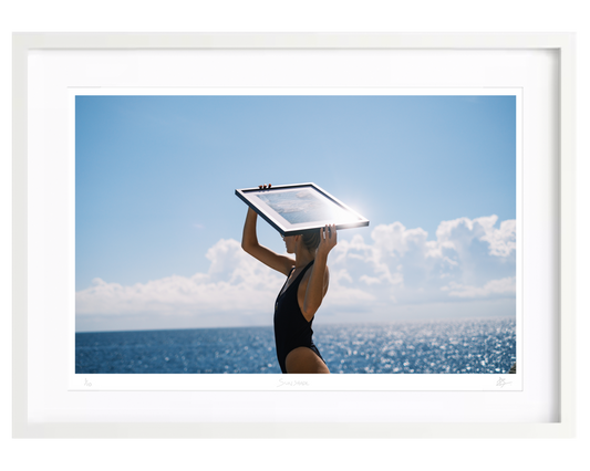 Sunshade — A2 — cadre blanc